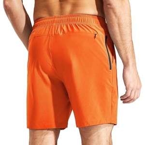 กางเกงขาสั้นผู้ชายสำหรับออกกำลังกายลดริ้วรอยระบายอากาศได้ดีป้องกันการเกิดริ้วรอยในยิมสามารถปรับราคาได้ตามต้องการ - Product Image 2