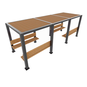 Mobilier d'extérieur de haute qualité auvent Pergola & Gazebo pour parcs et jardins - Product Image 1