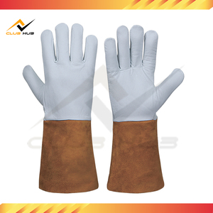 Fabrication au Pakistan, gants en latex de sécurité de haute qualité, couleurs personnalisées, doigts entiers, bracelet de poignet réglable, antidérapants, sport - Product Image 6