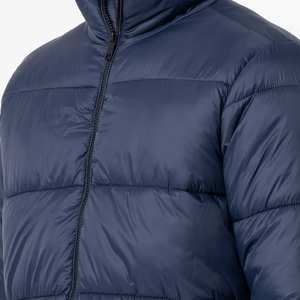 Vestes matelassées à fermeture éclair intégrale pour hommes, chaudes, légères, avec col montant pour les vêtements décontractés et actifs par temps froid, 2025 - Product Image 6