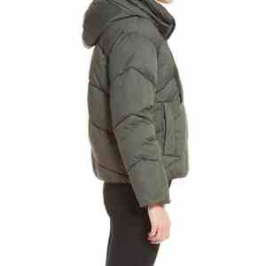 Chaqueta acolchada de talla personalizada de alta calidad para mujer, nuevo diseño, algodón transpirable, relleno, clasificación superior larga, recién llegados - Product Image 3