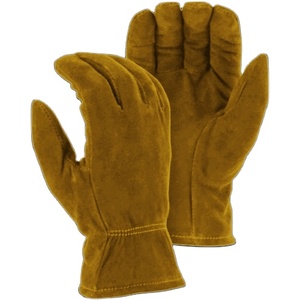 Premium Quality Cowhide Split Leather Safety <b>Gloves</b> Abrasion Heat Resistant Heavy Duty Industrial <b>Driver</b> Work <b>Gloves</b> Made Cotton - Product Image 5