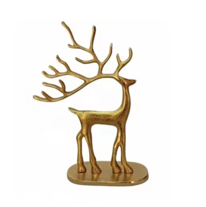 Muebles de mesa con acabado dorado, decoración de oficina, esculturas artesanales de Metal con estilo moderno de pájaros al precio más bajo - Product Image 6