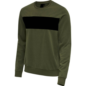 Couleur personnalisée deux tons hommes sweat 100% coton manches régulières Style haute qualité confortable matériel élégant vêtements de travail - Product Image 6