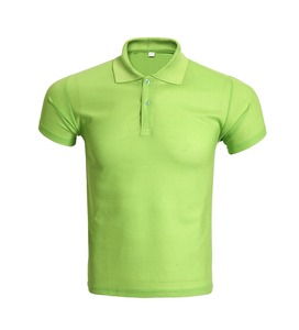 T-shirts polo en polyester uni à manches courtes pour hommes 2024 Nouveau look Polos confortables et respirants - Product Image 2