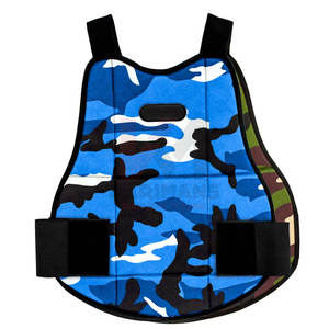 Chaleco Protector de Pecho para Campo, Camuflaje Azul Bosque, Reversible, para Deportes al Aire Libre y Entrenamiento Táctico, Cambia entre Verde - Product Image 2