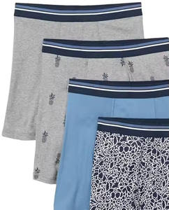 Calzoncillos Bóxer de Algodón para Hombre, Color Personalizado, Suaves, Elásticos, Transpirables, Ecológicos, Antibacterianos, Cómodos de Usar - Product Image 5