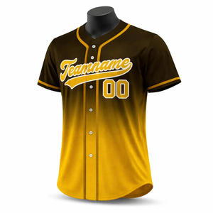 Maillot de baseball pour homme, dernier design, vente en gros, 100% polyester, respirant et élégant, service OEM disponible - Product Image 4