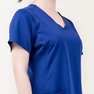 Uniformes hospitalarios Trajes de manga corta Médico Enfermería Scrubs Médico Scrubs Uniformes Scrub Uniformes Conjuntos OEM - Product Image 5