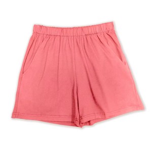 Pyjama unisexe en coton 100% doux, lavé aux enzymes, respirant, à taille élastique, multicolore, pour femme, idéal pour l'été et les loisirs - Product Image 2