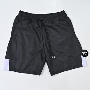 กางเกงตาข่ายขาสั้นสำหรับผู้ชายกางเกงวิ่งฟิตเนสเอวสูงมีเชือกผูกออกแบบโลโก้ได้ตามต้องการ - Product Image 2