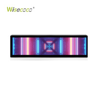 Écran tactile LCD ultra-large Wisecoco, moniteur LCD de 8,8 pouces, écran large IPS, moniteur portable pour PC