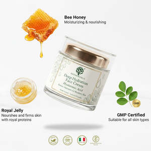 Crème hydratante pour le visage Natural RedMoringa 50ml, hydratation intense, nourrissante et hydratante - OEM Private Label Italie - Product Image 3