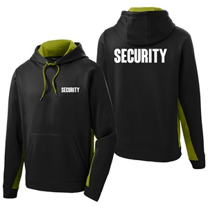 เสื้อฮู้ดยูนิฟอร์มรปภ. สำหรับฤดูหนาว ผ้าฝ้าย 100% แบบ unisex พร้อมป้าย - Product Image 3