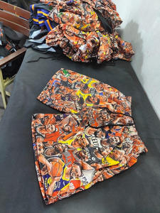 Pantalones cortos de gimnasio personalizados para hombre, malla de algodón y lona, cierre de cremallera, patrón sólido medio, transpirables, antiarrugas, tallas, informal, Cargo, para hombre - Product Image 4