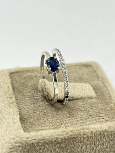 Anillo Ajustable de Plata de Ley 925 con Amatista, Joyería Fina Hecha a Mano con Piedras Preciosas de la India, Joyería de Moda al por Mayor - Product Image 2