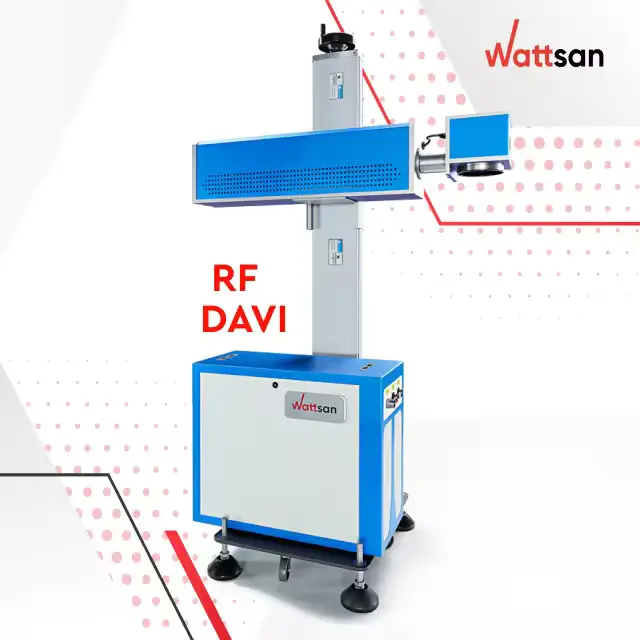 Wattsan RF DAVI Co2 galvo co2 macchina per marcatura laser co2 3d galvo macchina per marcatura laser