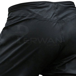 Nouveauté Shorts MMA sur mesure Couleur unie Vêtements d'arts martiaux Adultes Vente en gros Service OEM Spandex/Polyester Séchage rapide - Product Image 6