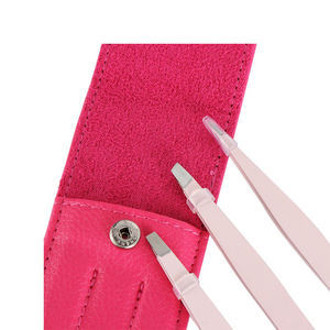 Pinzas para Cejas de Acero Inoxidable de Alta Calidad de Marca Privada OEM, Forma Clásica Personalizada para Extensiones de Cejas - Product Image 3