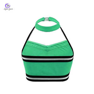 ชุดเชียร์ลีดเดอร์สีพื้นน้ำหนักเบาเครื่องแบบเชียร์ลีดเดอร์ชุดเชียร์ลีดเดอร์ออกแบบล่าสุด - Product Image 6