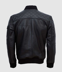 2026 fabricant moto cuir Bomber veste vieux lavé délavé en cuir col montant hommes veste en cuir - Product Image 6