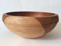 Grand saladier en bois d'acacia fait main, écologique, sans BPA, léger, compatible lave-vaisselle, idéal pour servir lors de fêtes, centre de table, fruits et collations