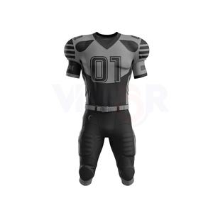 Vêtements de sport, uniforme de football américain uni, manches courtes, grande taille, séchage rapide, service OEM personnalisé - Product Image 2