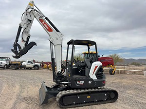 รถขุดขนาดเล็ก E55 ปี 2025 เครื่องยนต์ Laidong ระบบไฮดรอลิก Eaton กระบอกสูบ มอเตอร์ ปั๊ม เกียร์บ็อกซ์ เกียร์ - อุปกรณ์ก่อสร้างประสิทธิภาพสูง - Product Image 4