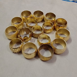 Best Design Multi-Color Resin Napkin Ring Set Multi-Shape Tableware for Home & Restaurant Kitchen New Style Dinnerware - Product Image 5