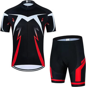 Vente en gros d'uniformes de cyclisme personnalisés pour hommes ensembles de vêtements de vélo respirants uniformes de sport OEM de grande taille pour la bicyclette - Product Image 2