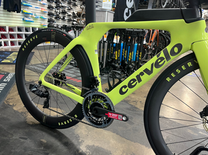 Chất lượng cervelo P-Series <span class=keywords><strong>SRAM</strong></span> Đỏ etap trục W/bánh xe dự trữ 52 | 63 - Paris Xanh - Product Image 4