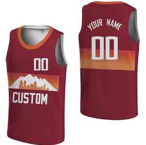 Maillot de basket-ball personnalisé unisexe grande taille à col rond sans manches vêtements de sport pour adultes pour l'entraînement - Product Image 2