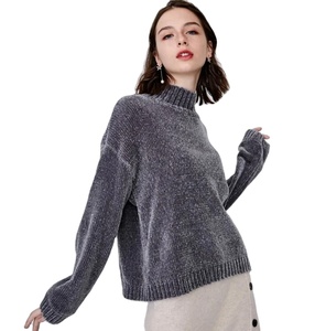 Hiver Casual Manches Longues Cachemire Femmes Robe Pull Haute Qualité Tricoté Prix de Gros du Bangladesh - Product Image 1