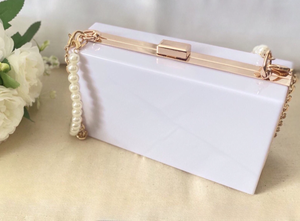 Bolsos de diseñador para mujer, correa para el hombro, estilo de cuerpo cruzado, piedras de latón acrílico para uso diario, especial para las estaciones de otoño e invierno - Product Image 6