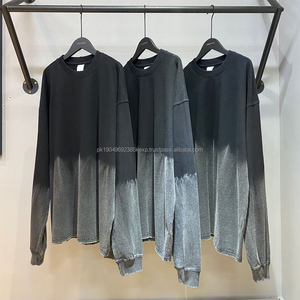 New Product <b>Slim</b> Gradient Casual 100%cotton Women's Hoodies & Sweatshirts for <b>Mens</b> - Product Image 5