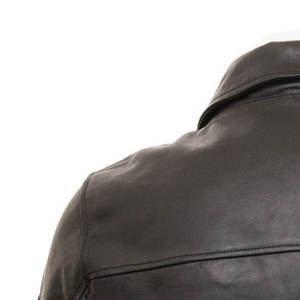 Veste en cuir de qualité supérieure de style High Street pour hommes, coupe-vent et respirante, coupe-vent imperméable et confortable pour l'hiver - Product Image 4