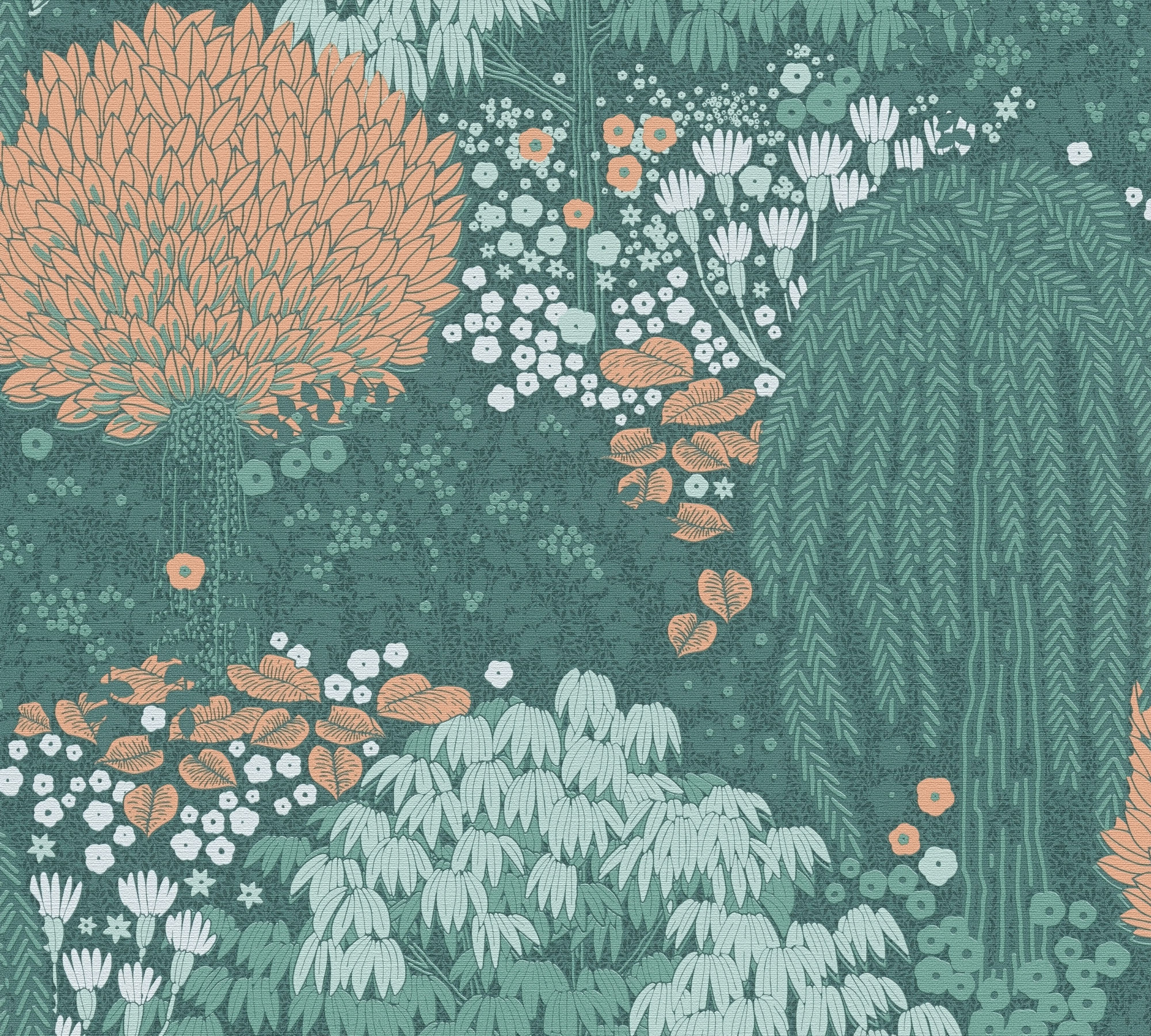 สีส้มสีเขียว