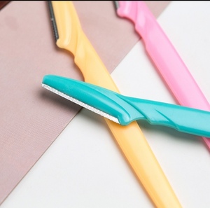 Meilleure qualité différentes couleurs rasoir à sourcils utilisation pour fille coupe des sourcils rasoir à sourcils rasoir à sourcils par Zachary Industries - Product Image 2