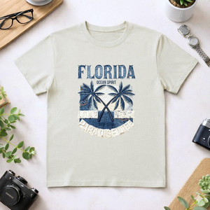 T-Shirt Unisex 100% Cotone 210GSM Stile Casual Personalizzabile con Stampa Serigrafica Disponibile in Taglia 2XL Opzioni di Stampa DTG - Product Image 1