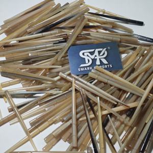 Corne de vache artisanale légère Surma Stick Premium Applicateur pour une utilisation lisse et facile avec Kohl pour les yeux traditionnels - Product Image 1