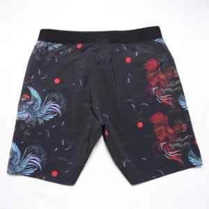 Shorts Holgados de Verano Estilo Hip Hop, de Algodón Grueso, con Estampado de Llamas en Toda la Superficie, Transpirables y con Efecto de Capa - Product Image 5