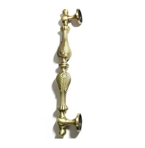 Poignées en laiton massif vintage de qualité supérieure Poignées de meubles de quincaillerie d'armoire en or moderne pour portes d'armoires de cuisine. - Product Image 5