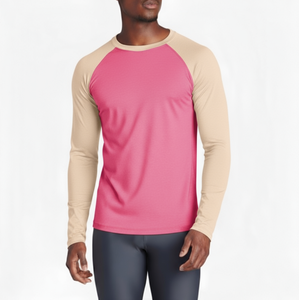 Haut de compression à manches longues pour entraînement de lutte jiu jitsu au grappin MMA et impression personnalisée sans équipement de performance gi - Product Image 1