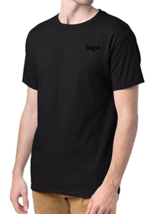 Camiseta de manga corta Essential para hombre, paquete de 4 piezas, 100% algodón, importado, sin cierre, lavado a máquina - Product Image 6