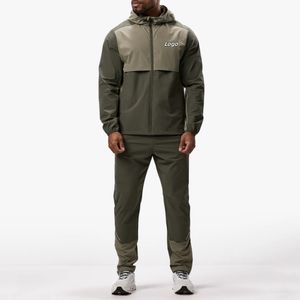 Survêtement en nylon pour homme, logo personnalisé, marque privée, haute qualité - Product Image 1