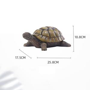 Bronze Tortue Figure Sculpture Décorative Pour Jardin En Métal Artisanat À La Main Tortue Objet Événement Fournitures Articles De Décoration - Product Image 3