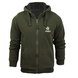 Vente chaude OEM en gros FIQRA SPORTS Sweat-shirts d'hiver pour hommes en polaire 380g Polyester/Coton Anti-boulochage Haute qualité Conception personnalisée - Product Image 1