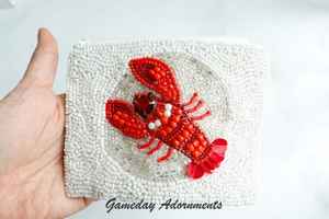 Bolso de mano con cuentas de semillas de estilo bohemio hecho a mano, monedero con cuentas bordadas y logotipo personalizado, tallas de moda para mujer para promociones - Product Image 3