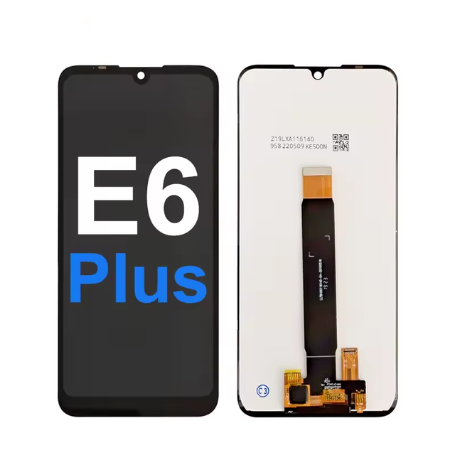 Original Touch Screen Digitizer LCD +TOUCH + Frame Assembly High Quality Motorola E6 Plus Mobile Phone 1 Year Warranty 100%