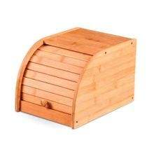 decoration Wooden Rice Container Storage Rice Dispenser Rice Storage Containers with Sliding Lid and Measuring <b>Cup</b> - Product Image 6